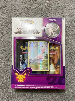 Pokemon Mew Mythical Collection 20th Anniversary Booster Box Trading Card 820650800863 - Image 3