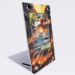 Reshiram & Charizard GX SM201 Pokemon Extended Artwork Protective Card Case - Image 2