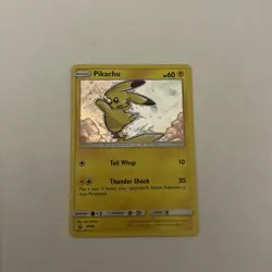 Pikachu SM98 Sun & Moon Ultra Rare Holo Black Star Promo Pokemon Card - Image 1