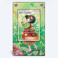 Erika's Hospitality - 174/181 Pokemon Extended Artwork Protective Card Case - Image 1