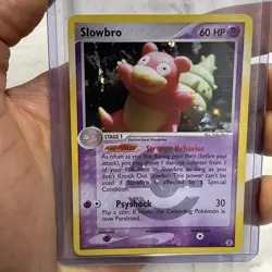 Reverse Holo Slowbro 14/112 - Pokemon FireRed & LeafGreen Card - LP Vintage Rare - Image 1