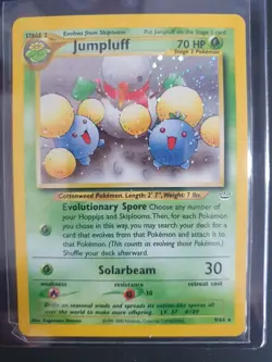 Jumpluff 9/64 Holo - Neo Revelation Set - Pokemon Card - Excellent Condition - Image 1