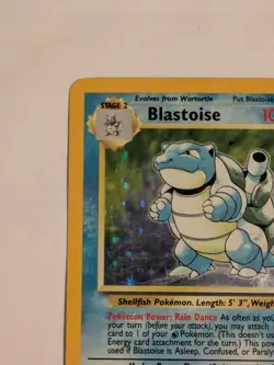 Pokemon TCG Blastoise Holo Card Base Set 2/102 - Image 4