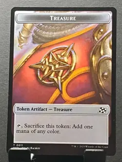 MTG 0001,0011 PILOT/TREASURE Token Creature Aetherdrift card⚔NM/MT - Image 2