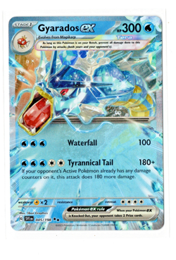Pokemon TCG Gyarados ex 45/198 Ultra Rare Holo Card Scarlet & Violet Base Set NM - Image 1