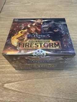Elestrals Divine Champions Firestorm Booster Box Sealed With Free Promo Card - Image 2
