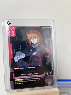 Marida Cruz - Gundam Card Game #GD01-093 - GD01 - NM Foil Newtype Rising Single - Image 1