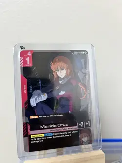 Marida Cruz - Gundam Card Game #GD01-093 - GD01 - NM Foil Newtype Rising Single - Image 3