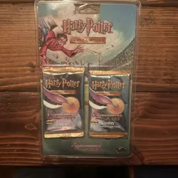 Harry Potter Trading Card Game Quidditch Cup Blister Booster 2 Pack Sealed pack - Image 1