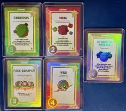 Doomlings Imaginary Ends Lot Of 5 Holofoil Cards RARE 2nd Edition near mint - Image 1