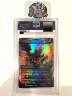 PSA 10 Sephiroth, Fabled SOLDIER (0317) (Borderless) Final Fantasy Foil - Image 2