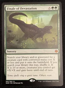 Finale of Devastation War of the Spark Regular LP - Image 1