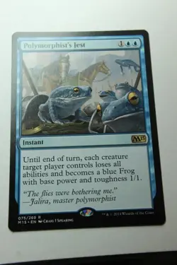 MTG Polymorphist's Jest x1- -Magic 2015-Lightly Played - Image 1