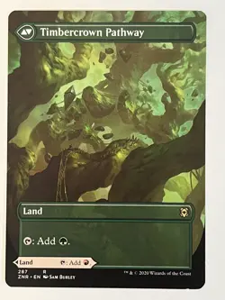 Cragcrown Pathway (Borderless) Zendikar Rising Non-Foil Regular MTG NM - Image 2