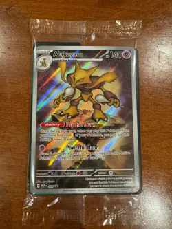 Alakazam 009 - Pokemon TCG Mega Evolutions - ETB Promo - SEALED - Free Shipping - Image 1