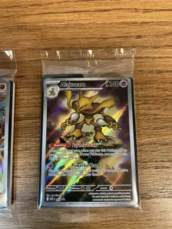 SEALED Riolu And Alakazam Mega Evolution ETB Pokemon Card Promo Cards 009 + 010 - Image 3