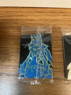 SEALED Riolu And Alakazam Mega Evolution ETB Pokemon Card Promo Cards 009 + 010 - Image 4