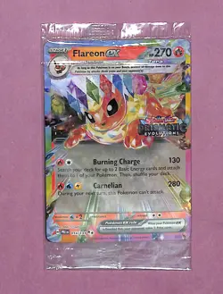 Pokemon Flareon EX #014/131 Prismatic Evolutions Surprise Box Stamped Sealed - Image 1