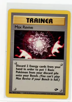 Pokemon Gym Challenge #117/132 Max Revive - Image 1
