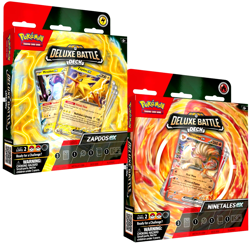 Pokemon Deluxe Battle Decks Box Zapdos and Ninetales ex Sealed Set of 2 New - Image 1