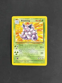 Pokemon TCG Nidoking Legendary Collection 31/110 Regular Rare Non Holo - LP/NM - Image 1