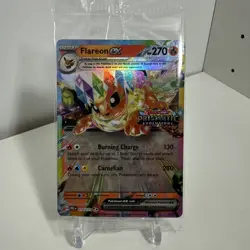 Flareon ex 014/131 Pokemon Prismatic Evolutions Stamp Sealed Promo Surprise Box - Image 1