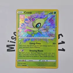 Celebi #9 Pokemon Vivid Voltage SWSH POKEMON 2020 Amazing Rare - Image 1