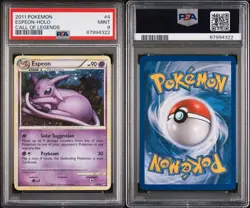 PSA 9 Espeon 4/95 Holo Call of Legends Pokemon TCG - Image 3