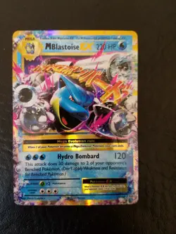 Pokemon TCG M Blastoise EX 22/108 XY Evolutions Holo Full Art Ultra Rare - Image 1
