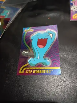 2001 Topps Pokemon TV Animation Edition - Johto series 1 Wobbuffet Foil - Image 1