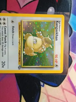 Pokemon TCG Kangaskhan Jungle 5/64 Holo Unlimited Holo Rare LP - Image 3
