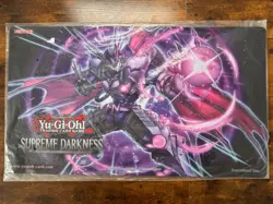 Yugioh playmat EVIL Hero Toxic Bubble Supreme Darkness Sealed New - Image 1