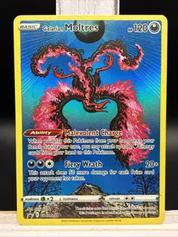 🌑Galarian Moltres SWSH284 SWSH: Sword & Shield Promo Cards Holo Illustration🌑 - Image 1