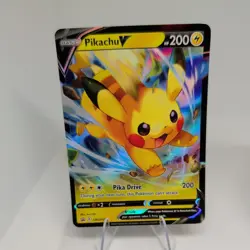 Pokemon Card TCG - Pikachu V & VMAX SWSH285 SWSH286 Black Star Promos - NM - Image 2