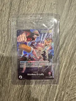 Monkey.D.Luffy (PSA Magazine) OP05-060 One Piece Promotion Cards Foil - Image 1