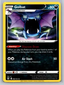 Golbat #090/163 SWSH05: Battle Styles Uncommon - Pokemon Cards G21 - Image 1