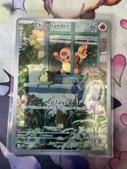 Pokemon TCG Obsidian Flames Charmander SVP044 ETB Promo Card and 3 pikachus - Image 5