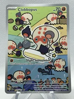 Pokemon Card Clobbopus 207/191 Surging Sparks Illustration Rare NM - Image 1