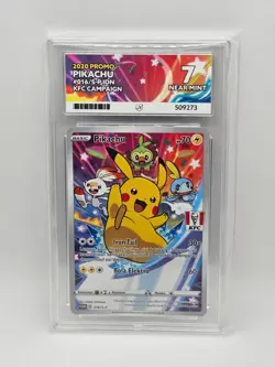 ACE 7 Pikachu 016/S-P KFC Promo Indonesian Rare Pokemon Card - Mint - Image 1