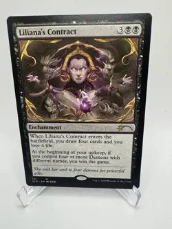 MTG 1x Liliana's Contract # 161 Secret Lair Drop Magic the Gathering Card x1 NM - Image 1