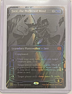 Jace, the Perfected Mind (Oil Slick Raised Foil) Phyrexia: All Will Be One NM - Image 2