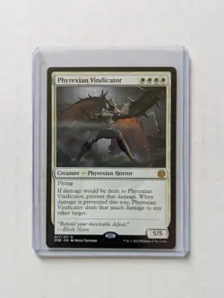 Phyrexian Vindicator Phyrexia: All Will Be One MTG Regular - Image 1