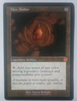 MTG BRR retro frame Mox Amber - Image 1