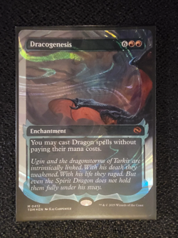 Dracogenesis Halo Foil Tarkir Dragonstorm NM MTG - Image 1