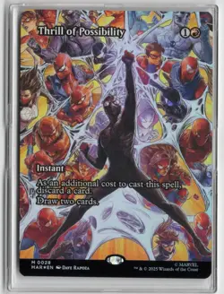Magic the Gathering Spider-Man Thrill of Possibility Borderless FOIL mythic - Image 1