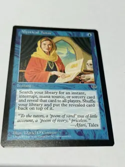 Magic the Gathering MTG Mirage Mystical Tutor - Image 1