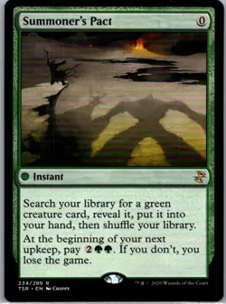 #234 Summoner's Pact Time Spiral: Remastered Rare - Image 1