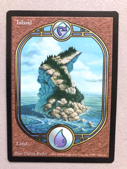 Mtg Carte Magic Unglued Island LP - Image 1