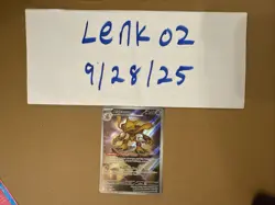 Pokemon TCG Alakazam 009 Mega Evolutions Illustration Rare Promo - Image 1