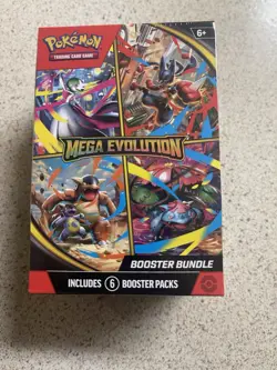 Pokemon TCG Mega Evolution Booster Bundle (6 packs) - New/Sealed - Image 1